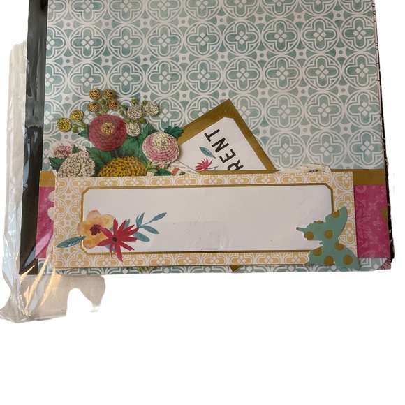 Journal kit flower theme. Pre-cut ready to glue. Composition book - Picture 2 of 4